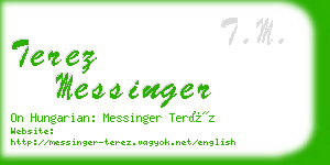 terez messinger business card